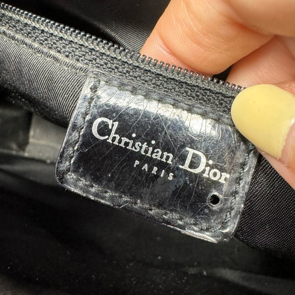 Christian Dior Vintage Cadillac Chris Patent Leather Shoulder Bag – Y2k Galliano - Picture 11 of 12